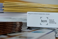 Best of Content Marketing Preis Foto