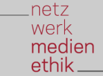 Netzwerk Medienethik Schriftzug