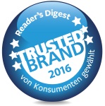 Trusted Brands von Readers Digest Logo
